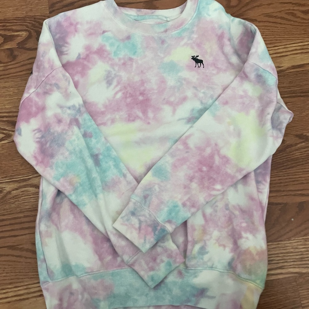Abercrombie Girls’ Tie Dye Crewneck